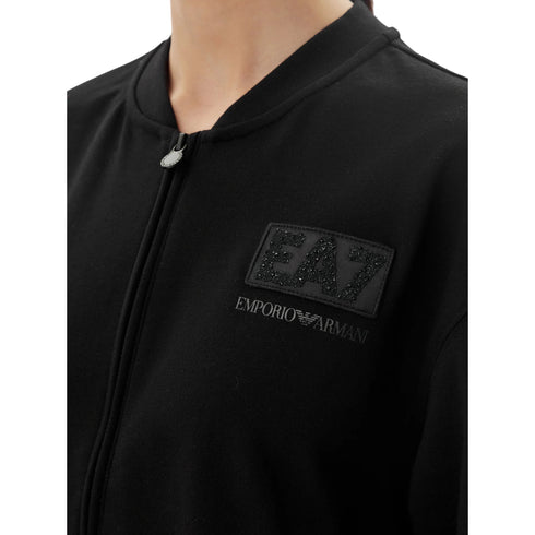 EA7 Emporio Armani Felpa con zip Felpa Donna Crystal Series con zip XS P25 - EA7 EMPORIO7W000178AF12473 - UC001 - XS - Francavilla Moda